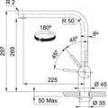 Franke Atlas Neo Keukenkraan RVS 1150521435