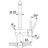 Franke Atlas Neo Keukenkraan RVS 1150521435