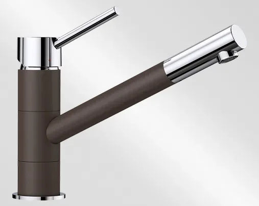 BLANCO KANO keukenkraan messing chroom/café 525033