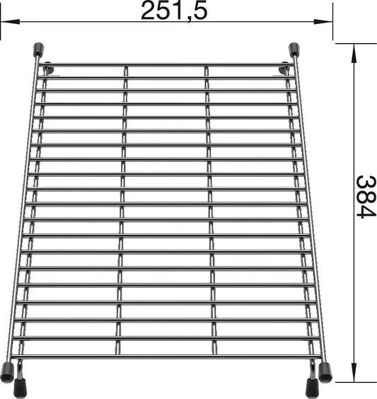 Rooster edelstaal 234795