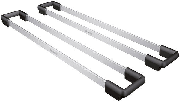 Twee TOP-Rails RVS/plastiek 235906