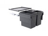 Hailo Cargo - Synchro - Front - 54 Liter Donkergrijs Voor frontdeurkasten