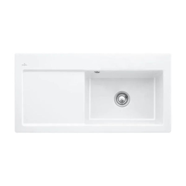 Villeroy & Boch Subway 60 XL Flat Spoelbak Keramisch Wit Vlakbouw