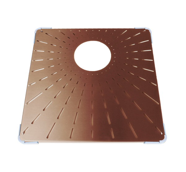 Caressi Copper CABR40CO Bodemrooster Voor 40 x 40 Voor CAPP40R10CO Spoelbak bescherming