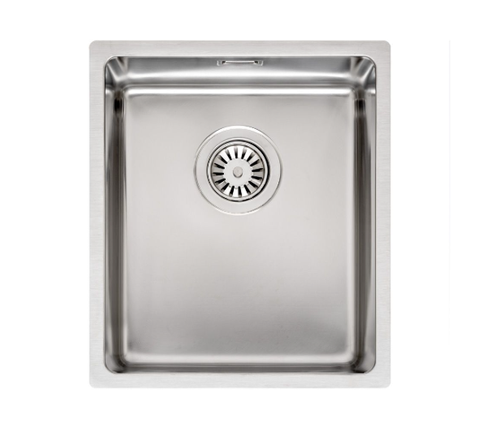 Reginox Houston 34 x 40 R32862 Enkele Keukenspoelbak RVS Onderbouw – Vlakbouw – Opbouw
