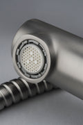 Deante Silia Keukenkraan Gun metal, met uittrekbare uitloop