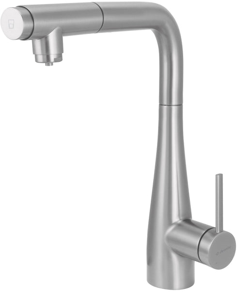 Deante ERIDAN F75M Keukenkraan met Uittrekbare Uitloop & Aansluiting voor Waterfilter – Zwart