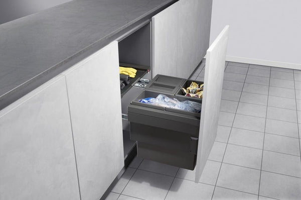 Hailo Cargo - Synchro - Front - 44 Liter Donkergrijs Voor frontdeurkasten