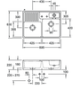 Villeroy & Boch 632391R1 Dubbele Spoelbak Keramisch Wit Inclusief Draaiknopbediening