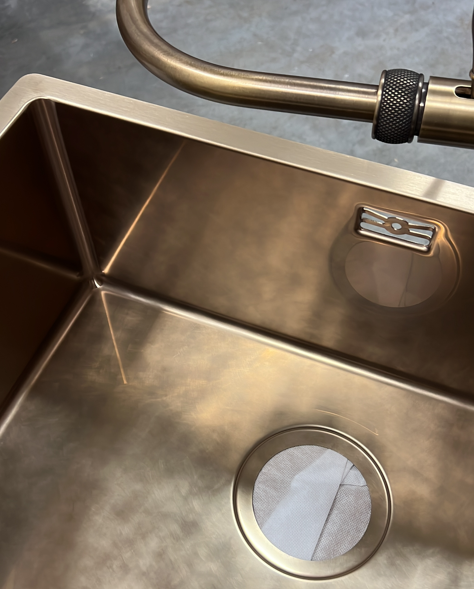 Lanesto Forte 251343 keukenkraan Patinated Brass
