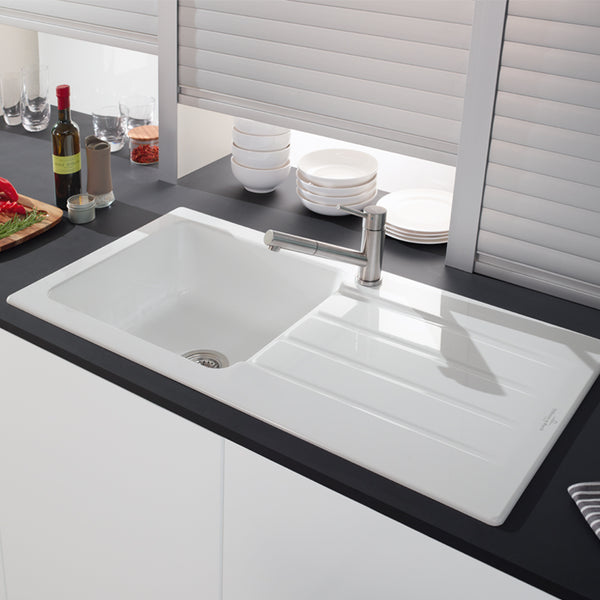 Villeroy & Boch Architectura 60 Spoelbak Keramisch Chromit