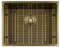 Lorreine 40SP-Messing Patina Enkele Spoelbak 40 x 40 Speciaal Voor Quooker Messing Patina Onderbouw – Vlakbouw – Opbouw