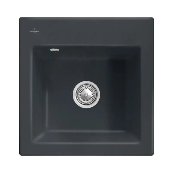 Villeroy & Boch Subway 45 Compact Spoelbak Keramisch Rechts Ebony