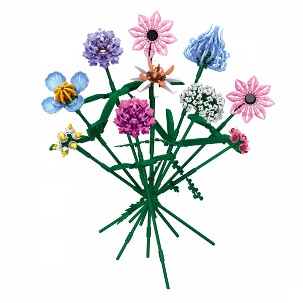 Brixies Bouwpaket Bloemen Boeket Romantic Dream