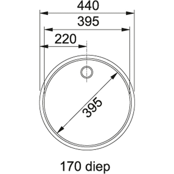 Franke ROX 210 100 diep Spoelbakken RVS 1270032920