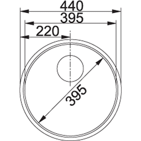 Franke ROX 210 100 diep Spoelbakken RVS 1270032921