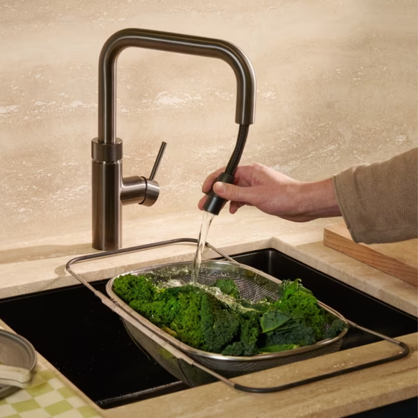 Uitschuifbaar inzetbakje RVS | Universeel