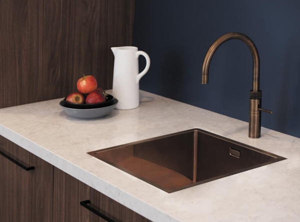 Lanesto Patinated Brass 311615PB 50 x 40 spoelbak Onderbouw / Vlakbouw / Opbouw