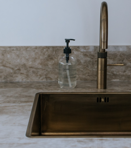 Frenkie Spoelbak 70x40 Messing Patina – Onderbouw – Vlakbouw – Opbouw