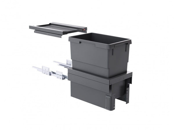 Hailo Cargo - Synchro - Front - 30 Liter Donker grijs Voor frontdeurkasten