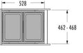 HAILO AS Euro CargoXL  500 Afvalsysteem  38/38 3619721