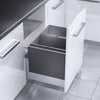 Lade afvalemmer Hailo Triple – XL- Front – 3631681 | 56 liter NP