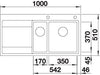 BLANCO DIVON II 6 S-IF spoelbak RVS 521661