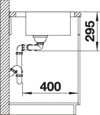 BLANCO DIVON II 8 S-IF spoelbak RVS 521665