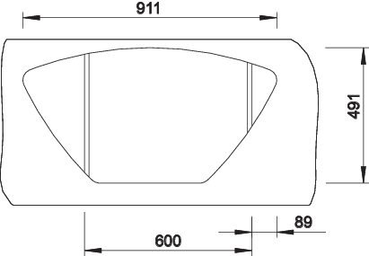 BLANCO LANTOS 9 E-IF spoelbak RVS 516277