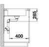 BLANCO LANTOS XL 6 S-IF Compact spoelbak RVS 523140