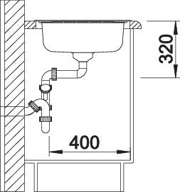 BLANCO LIVIT XL 5 S spoelbak RVS 515651