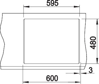 BLANCO METRA 6 Spoelbak Graniet antraciet 516179