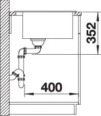 BLANCO NAYA XL 9 Spoelbak Graniet antraciet 521811