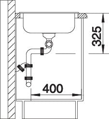 BLANCO TIPO 8 S spoelbak RVS 511925