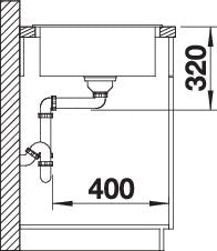 BLANCO ZIA XL 6 S spoelbak Graniet wit 517561