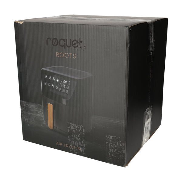 RØQUET Airfryer 5L Roots Zwart
