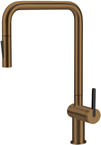 Deante MOMI C73N Keukenkraan met Uittrekbare Uitloop – Koper