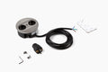 BACHMANN Twist 2 inbouwstopcontact rond | RVS-look