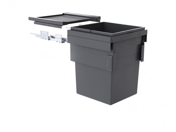 Hailo Cargo - Synchro - Front - 55 Liter Donker grijs Voor frontdeurkasten