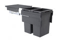 Hailo Euro - Cargo - Front - 76 liter Donkergrijs Voor frontdeurkasten