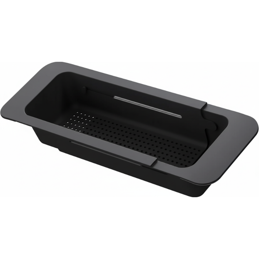 Uitschuifbaar Inzetbakje voor Spoelbak – Universeel & Ruimtebesparend