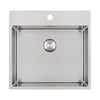 CARESSI CAPP50KR10 spoelbak 500x400mm opbouw/vlakinbouw HPL-bladen