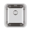 CARESSI CABLPP39R50 spoelbak Basic Line 360x390mm opbouw/onderbouw/vlakinbouw