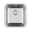 CARESSI CABLPP39R50 spoelbak Basic Line 360x390mm opbouw/onderbouw/vlakinbouw