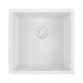 CARESSI CAGRPP40WH-FL White Line spoelbak 400x400mm vlakinbouw