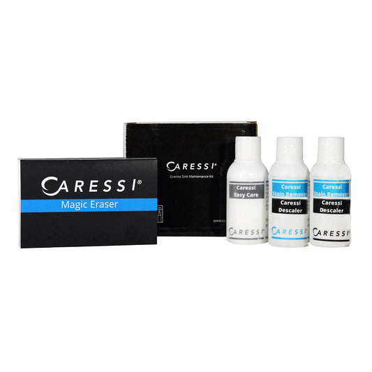 CARESSI CAGR Cleaningkit voor Zwarte en Witte Spoelbakken