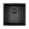 CARESSI CAGRPP40BK-TU Black Line spoelbak 450x450mm opbouw/onderbouw