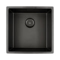 CARESSI CAGRPP40BK-FL Black Line spoelbak 440x440mm vlakinbouw