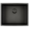 CARESSI CAGRPP50BK-FL Black Line spoelbak 540x440mm vlakinbouw
