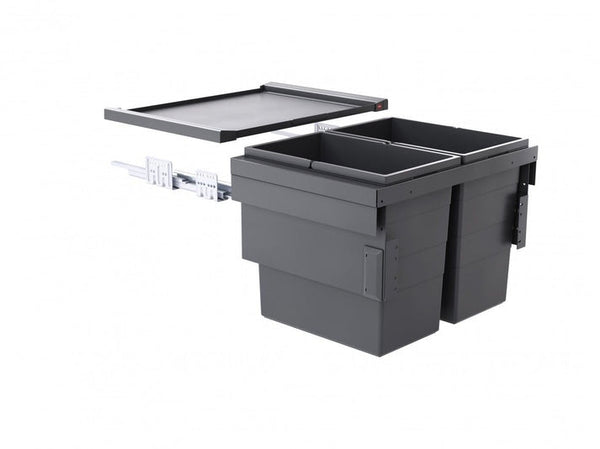 Hailo Cargo - Synchro - Front - 56 Liter Donker grijs Voor frontdeurkasten